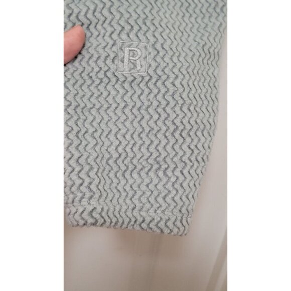 Patagonia Mens Gray & Yellow Synchilla Fleece Pullover - Picture 6 of 12